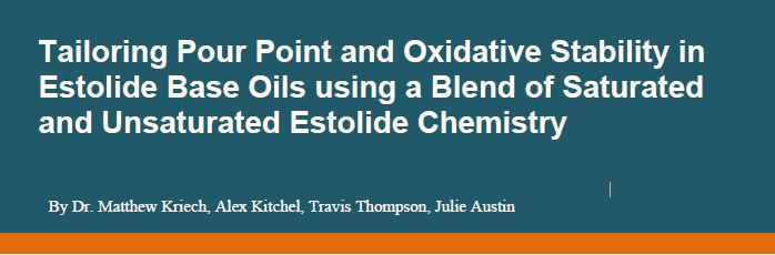 Pour Point and Oxidative Stability